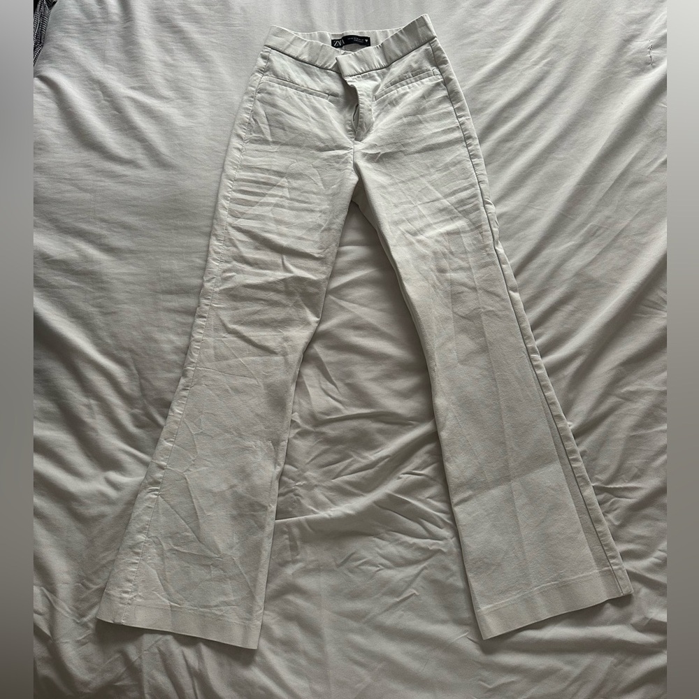 Zara Women's Tailored Mini Flare Pants